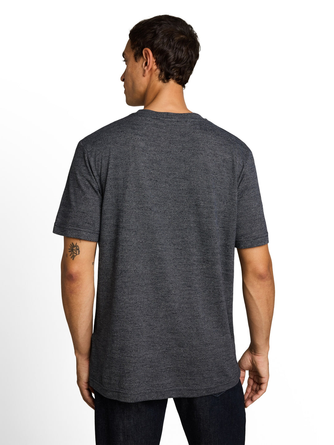 printed t-shirt, navy gardenia white injected 40038 Bild 4
