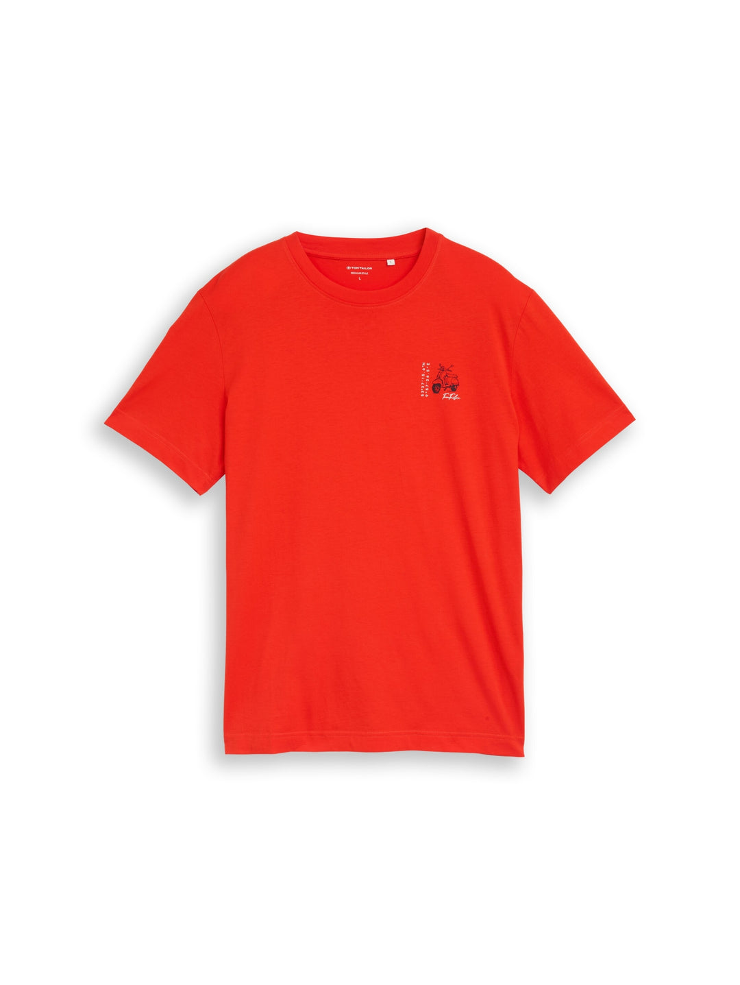 printed t-shirt, orange red 18787 Bild 1