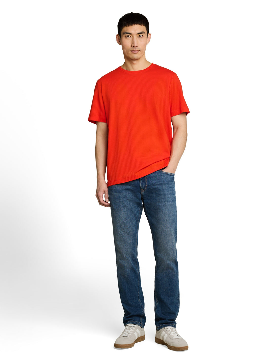 printed t-shirt, orange red 18787 Bild 9