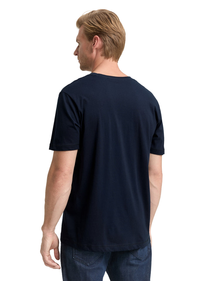 printed t-shirt, sky captain blue 10668 Bild 4