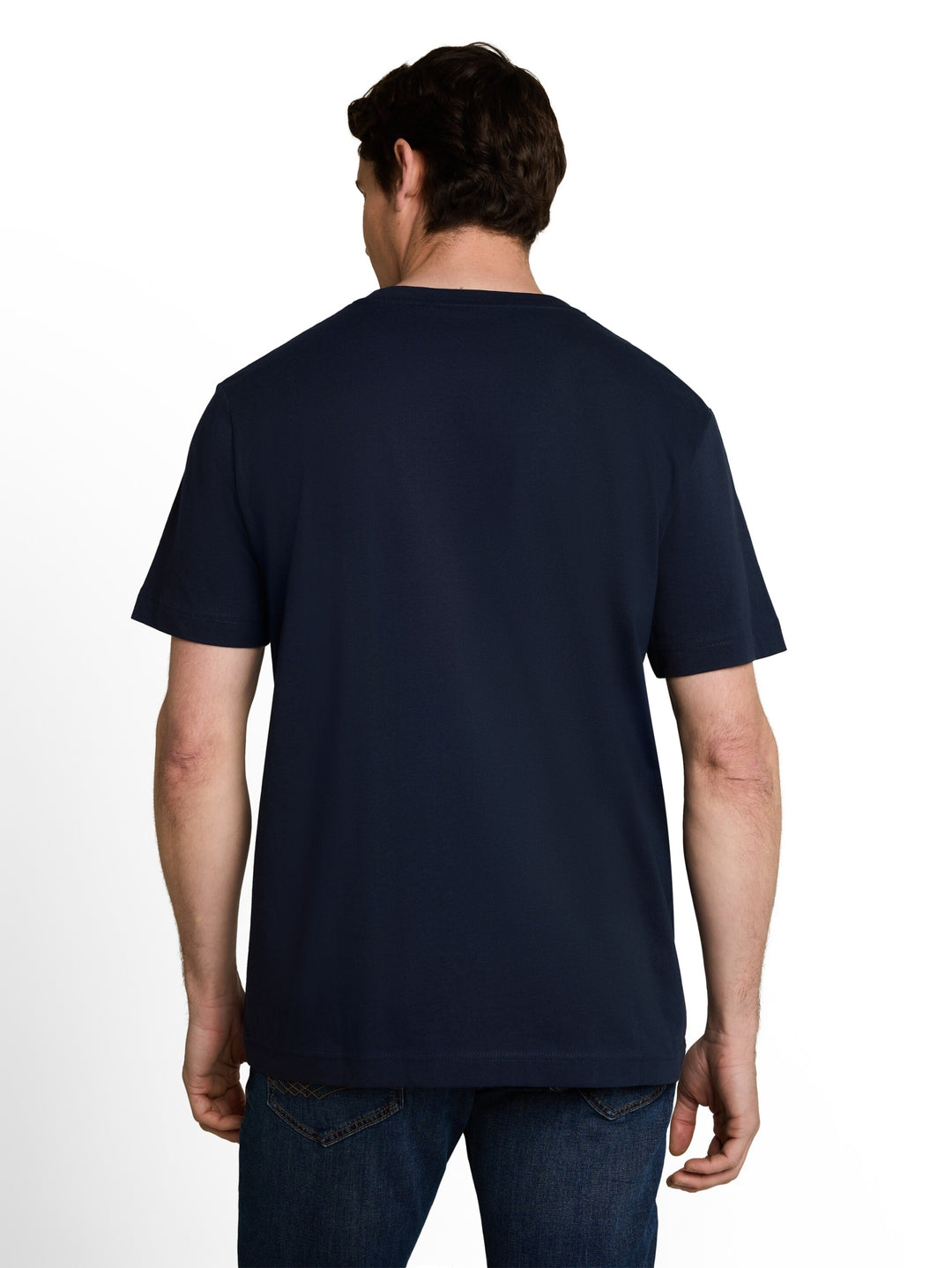 printed t-shirt, sky captain blue 10668 Bild 4