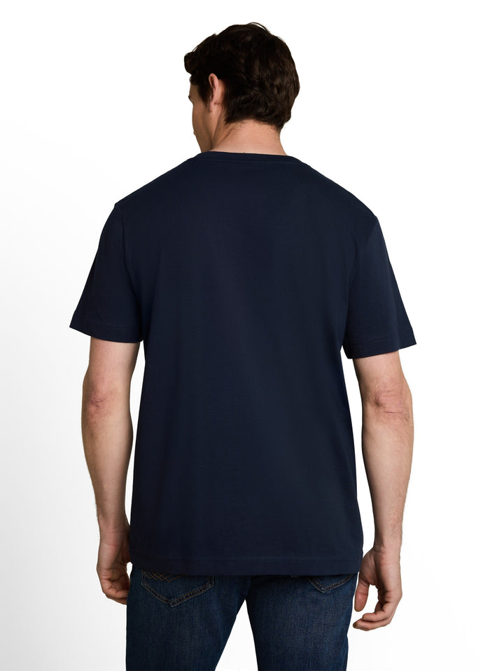 printed t-shirt, sky captain blue 10668 Bild 4