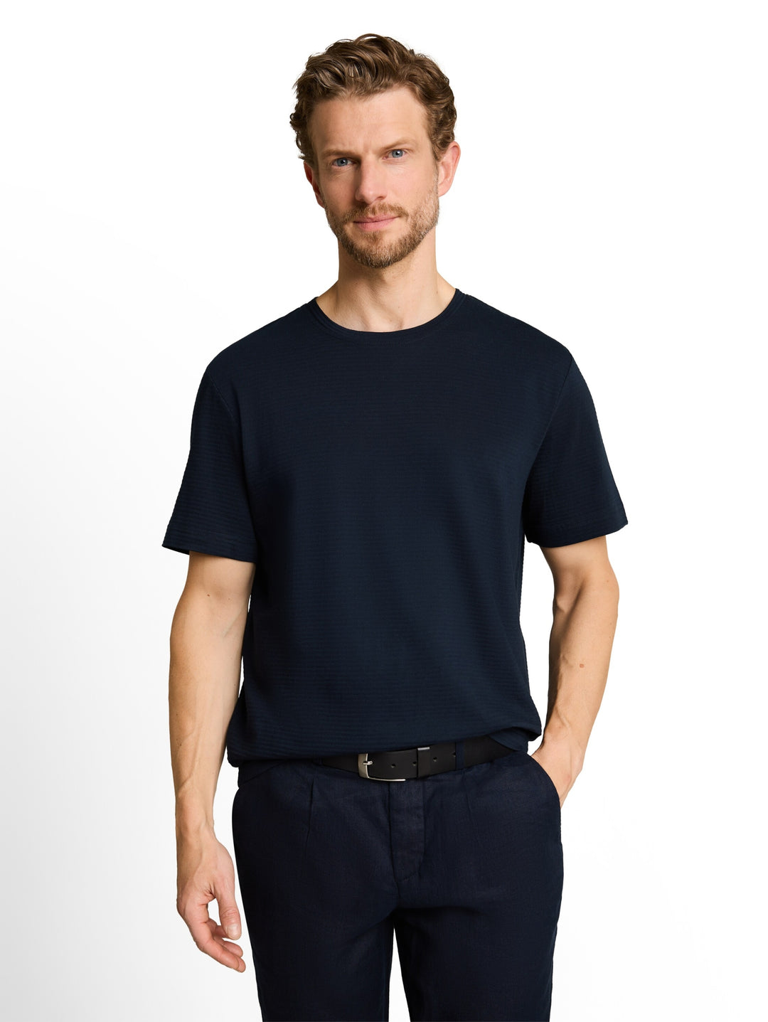 printed t-shirt, sky captain blue 10668 Bild 5