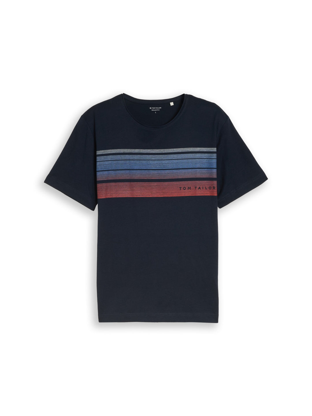 printed t-shirt, sky captain blue 10668 Bild 1