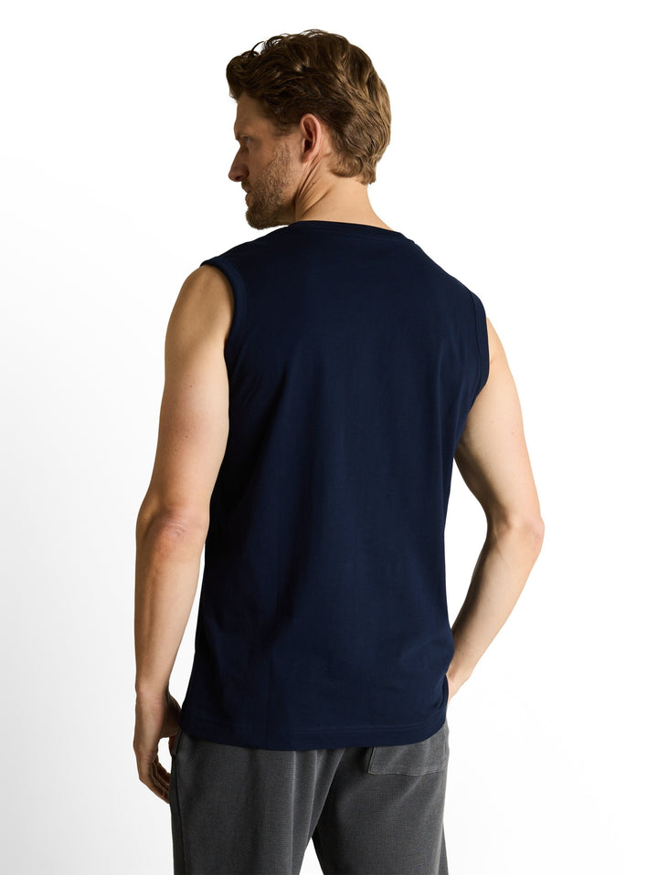 printed tanktop, sky captain blue 10668 Bild 4