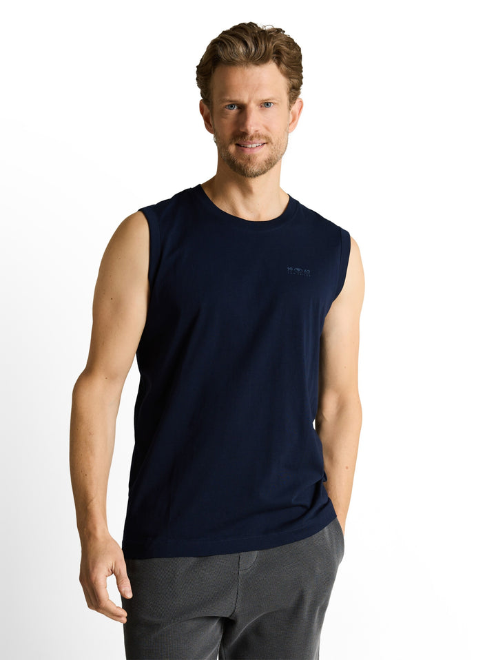 printed tanktop, sky captain blue 10668 Bild 5