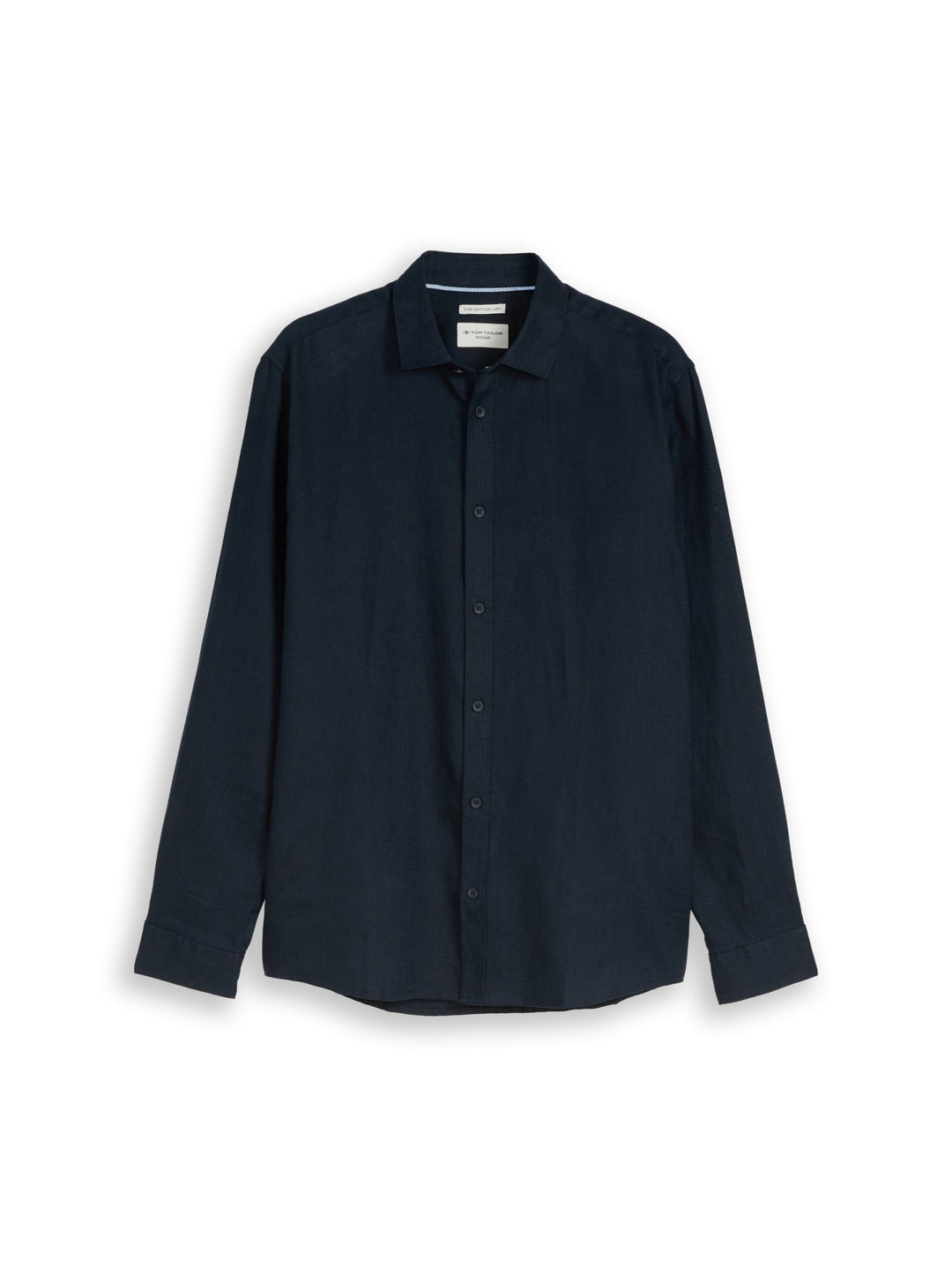 pure linen shirt, sky captain blue 10668 Bild 1