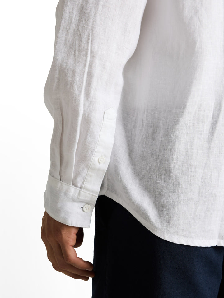 pure linen shirt, White 20000 Bild 6