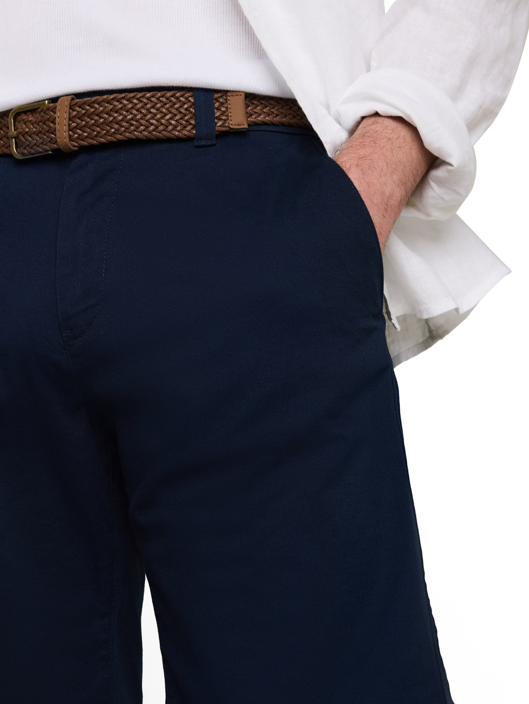 regular chino shorts, sky captain blue 10668 Bild 6