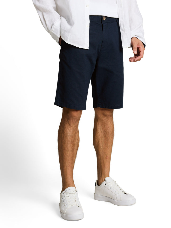 regular cotton linen chino sho, sky captain blue 10668 Bild 2