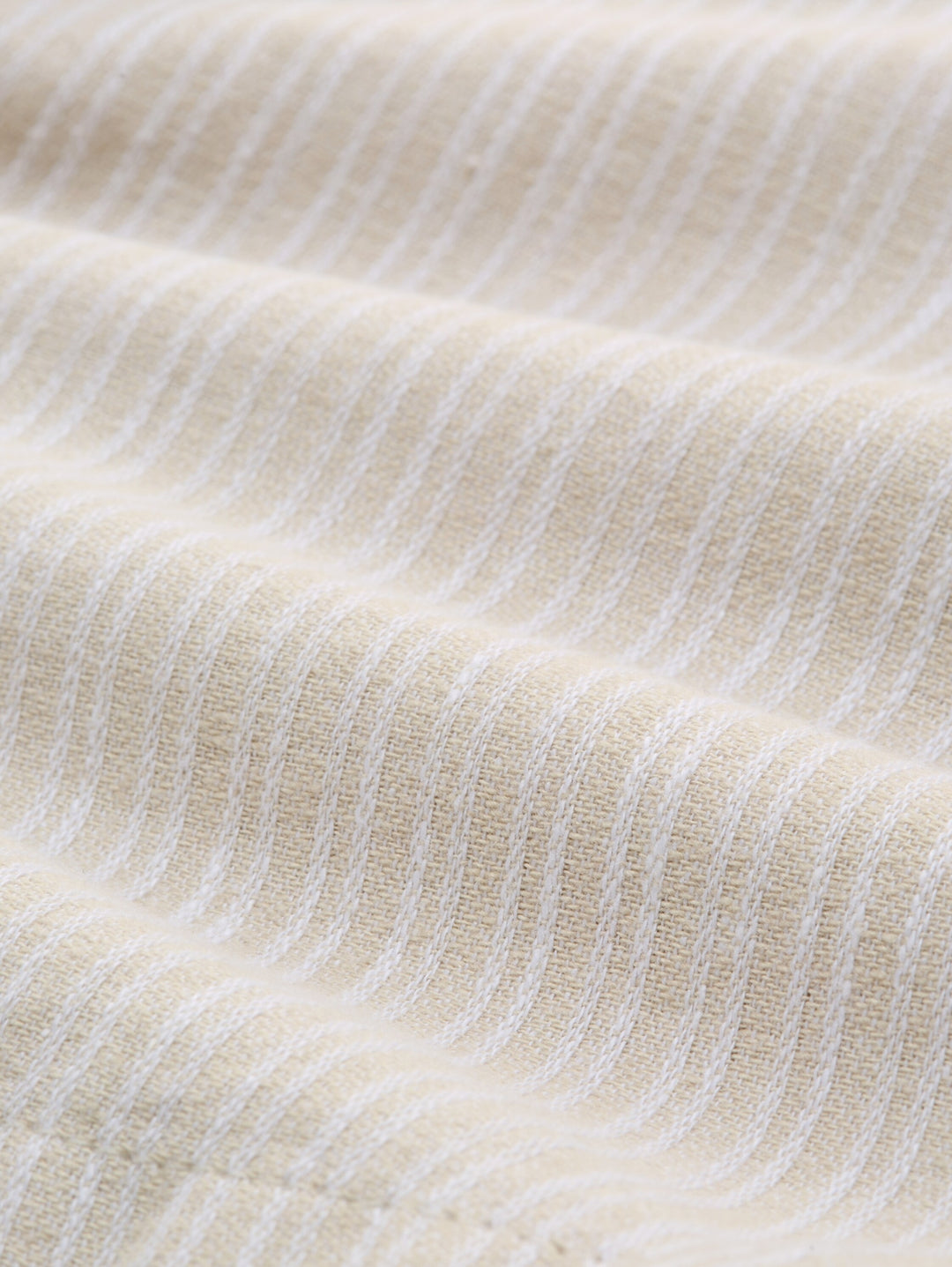 regular cotton linen chino sho, cashew beige stripe 39617 Bild 3