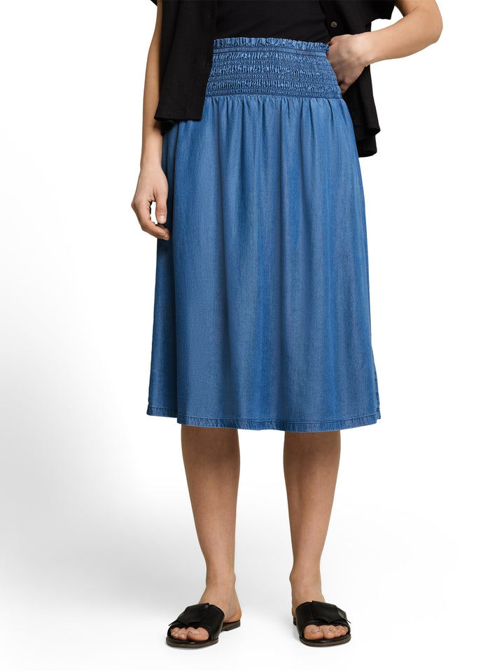 skirt denim look, Clean Light Stone Blue Denim 10112 Bild 2