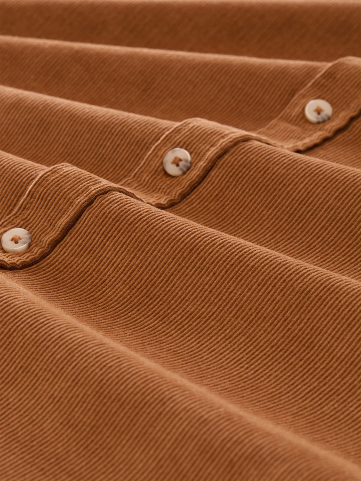 soft corduroy shirt, bright camel brown 19054 Bild 2
