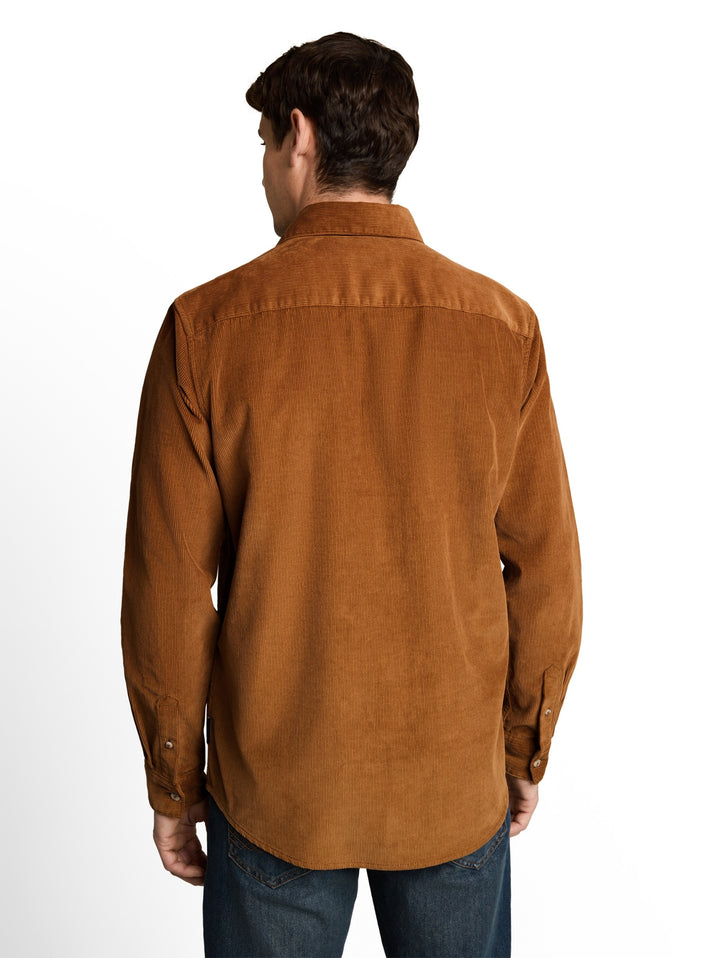soft corduroy shirt, bright camel brown 19054 Bild 4