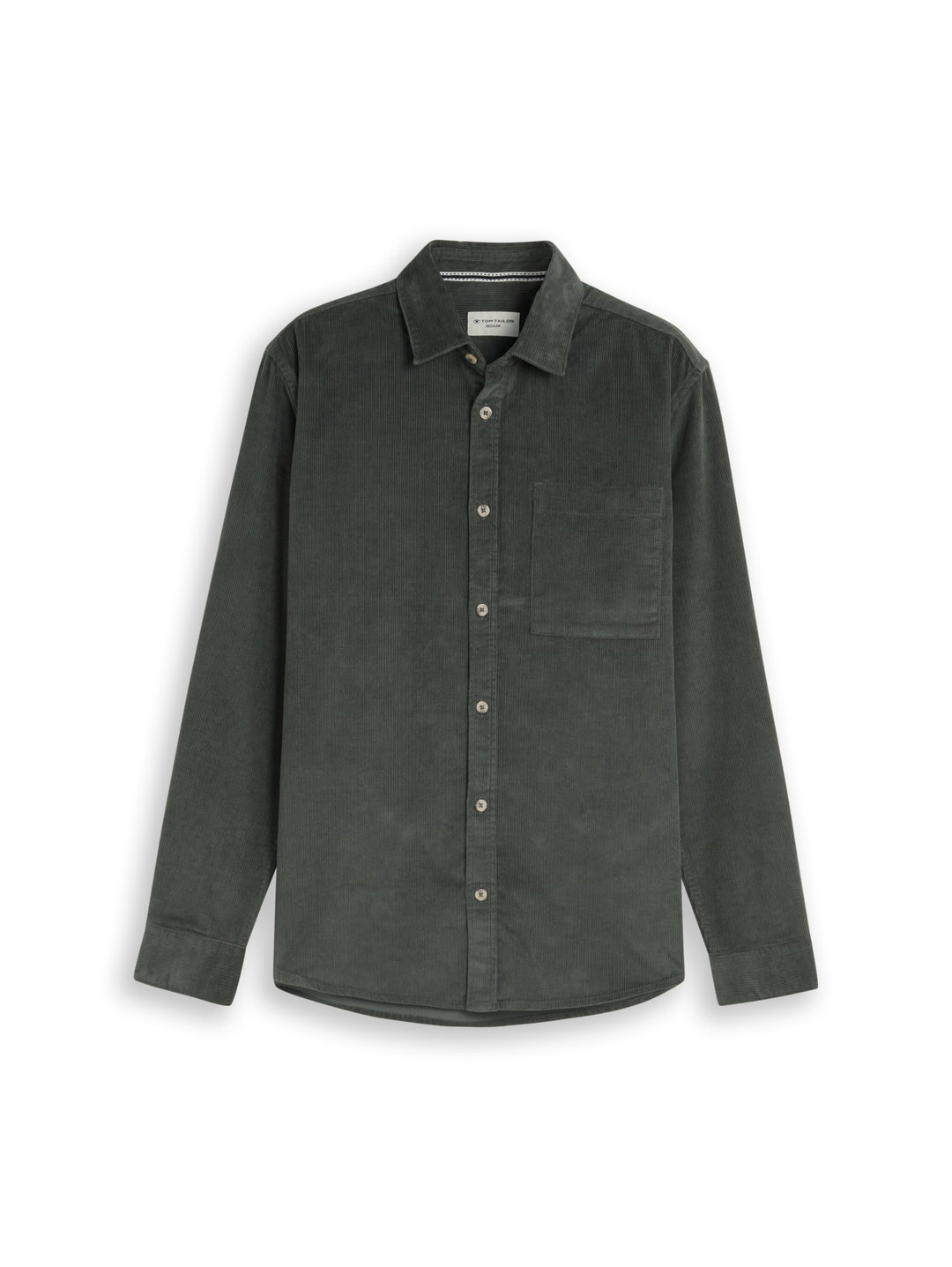 soft corduroy shirt, Darkest Olive 14406 Bild 1