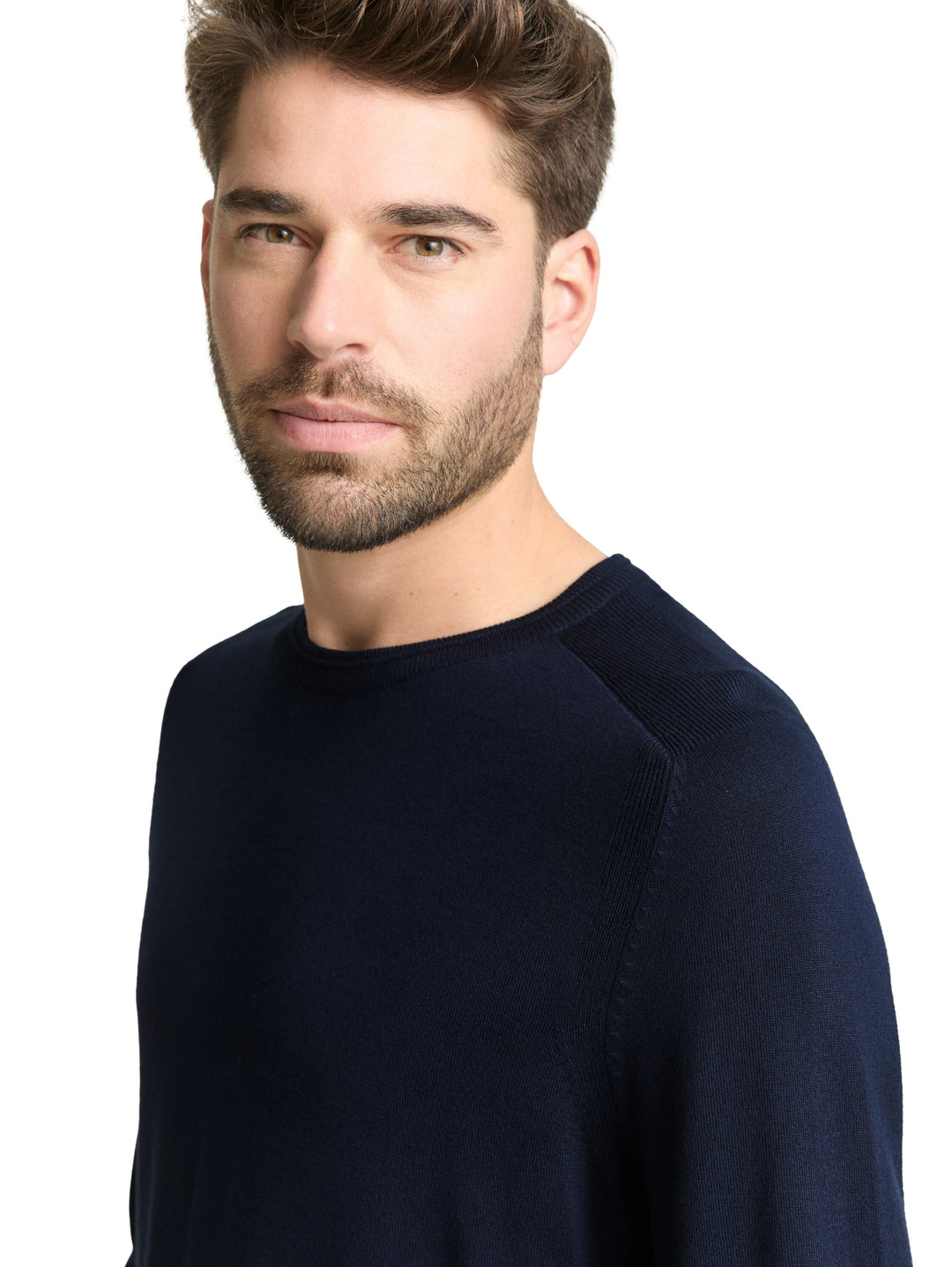soft crew neck pullover, sky captain blue 10668 Bild 6
