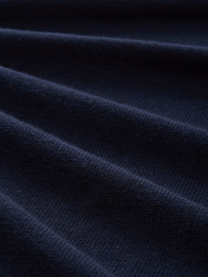 soft knit zip jacket, Knitted Navy Melange 13160 Bild 2