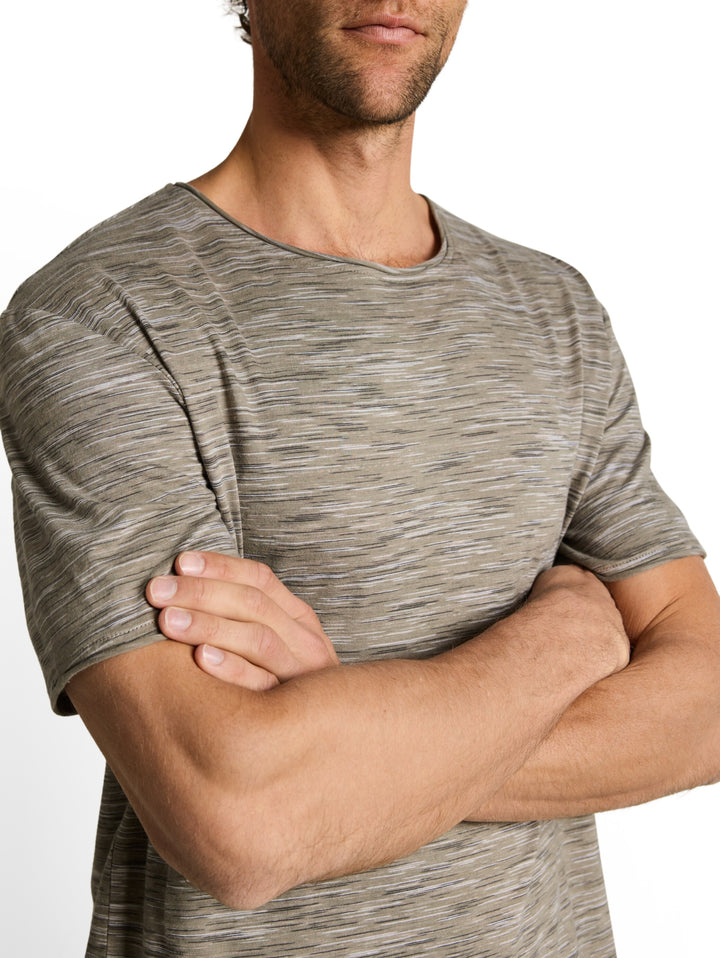 spacedye t-shirt, olive green multi inject 39851 Bild 6