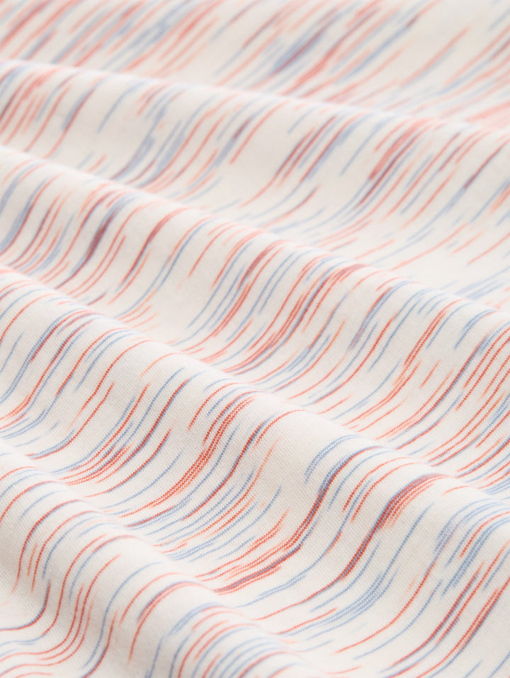 spacedye t-shirt, white orange blue multi inject 39850 Bild 2