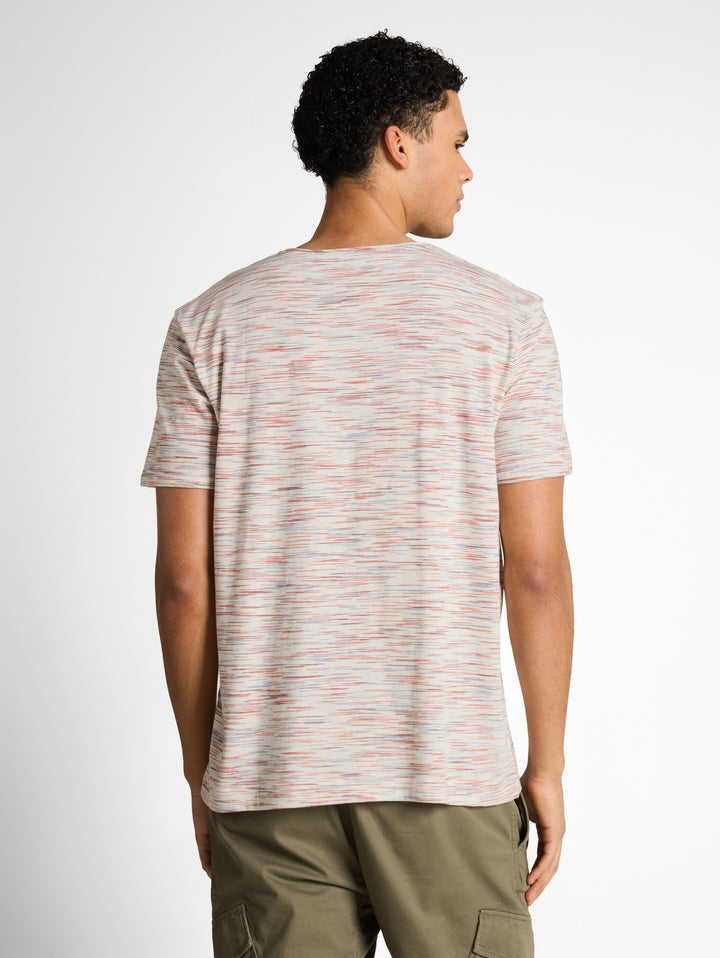 spacedye t-shirt, white orange blue multi inject 39850 Bild 4