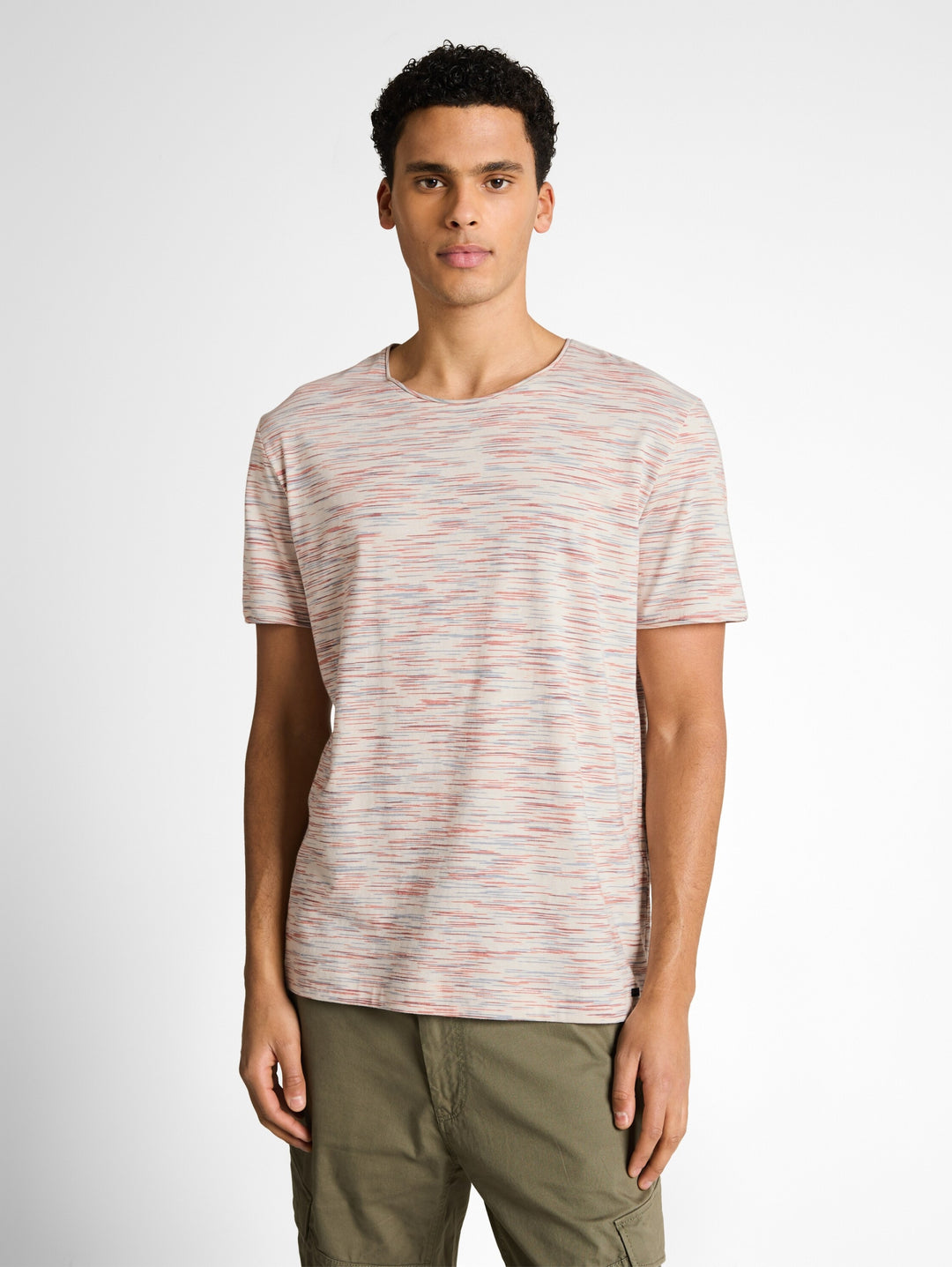 spacedye t-shirt, white orange blue multi inject 39850 Bild 6