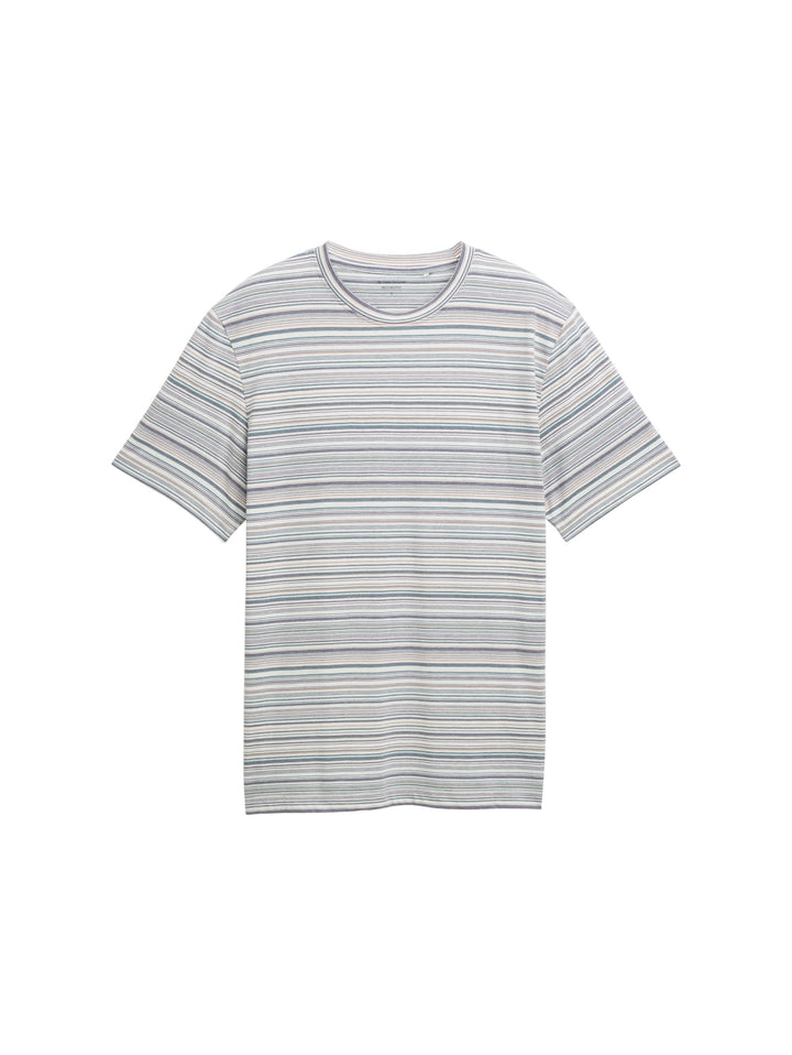 striped t-shirt, white multicolor stripes 38604 Bild 1