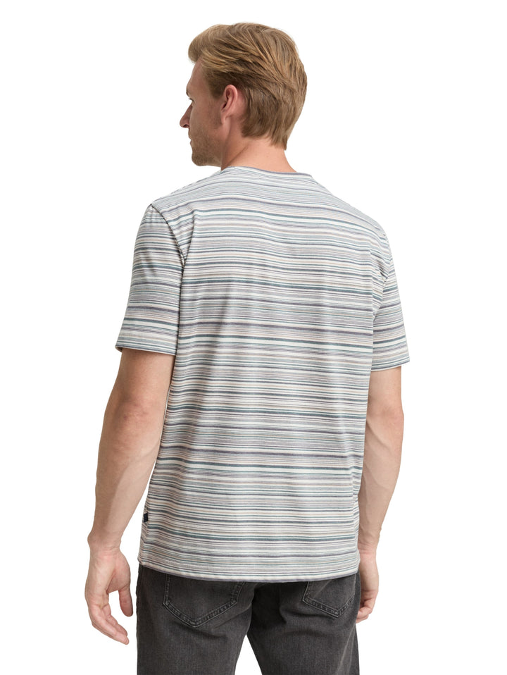 striped t-shirt, white multicolor stripes 38604 Bild 4