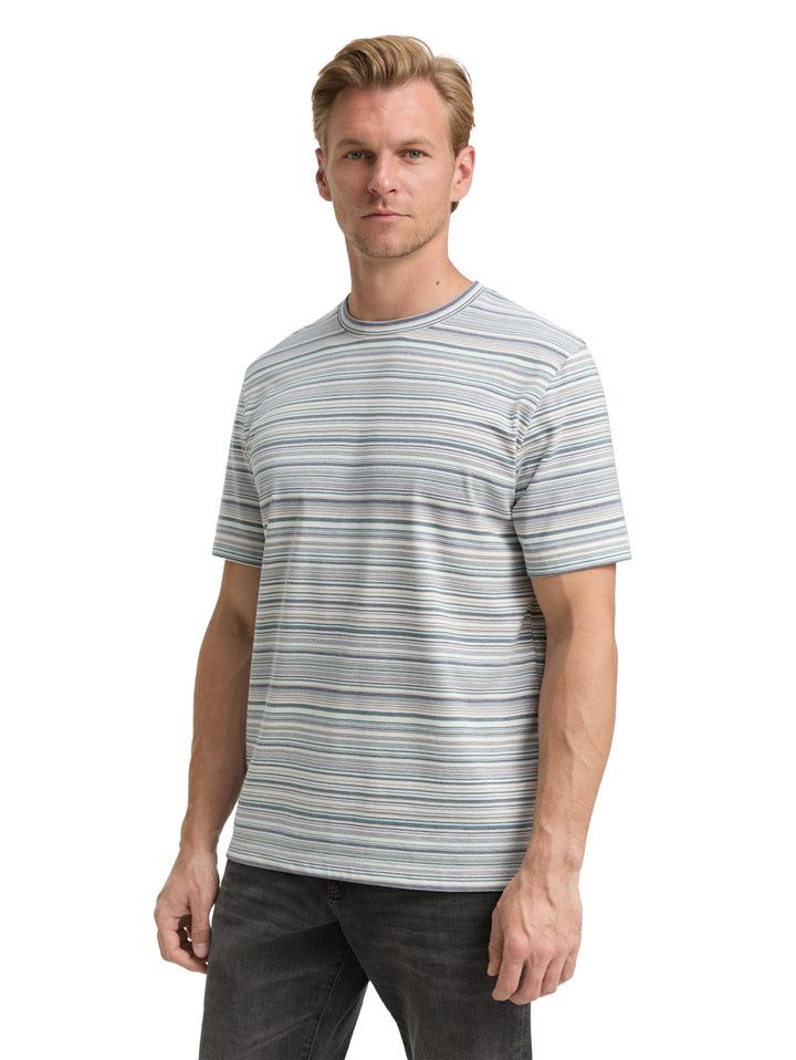 striped t-shirt, white multicolor stripes 38604 Bild 5