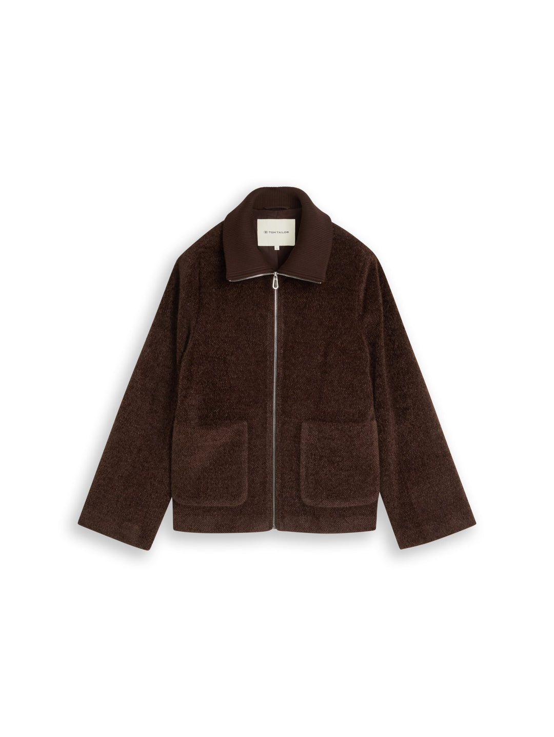 structured cosy jacket, java dark structure 41070 Bild 1