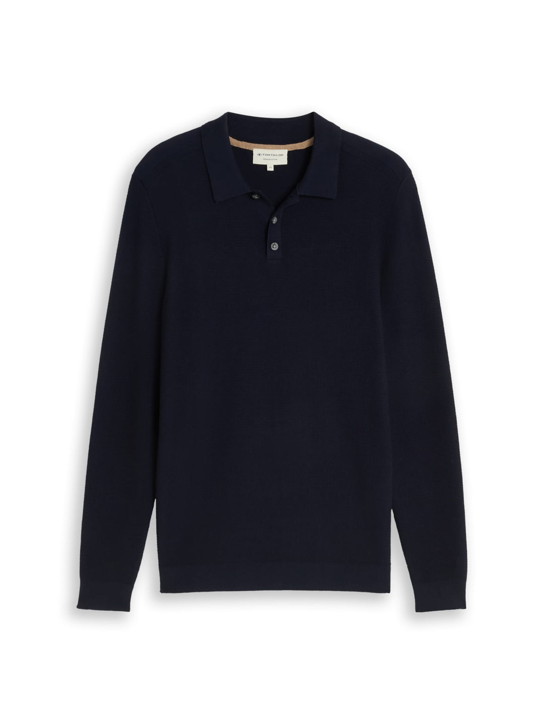 structured knit polo, sky captain blue 10668 Bild 1