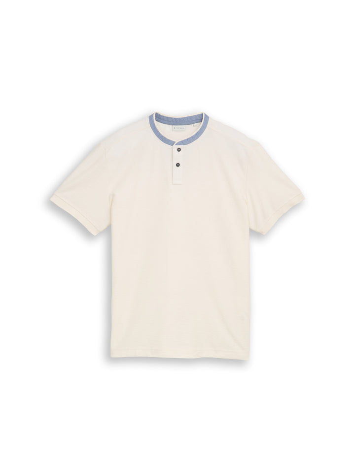structured polo, Gardenia White 10348 Bild 1