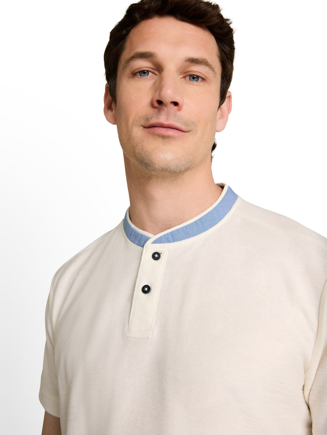 structured polo, Gardenia White 10348 Bild 5