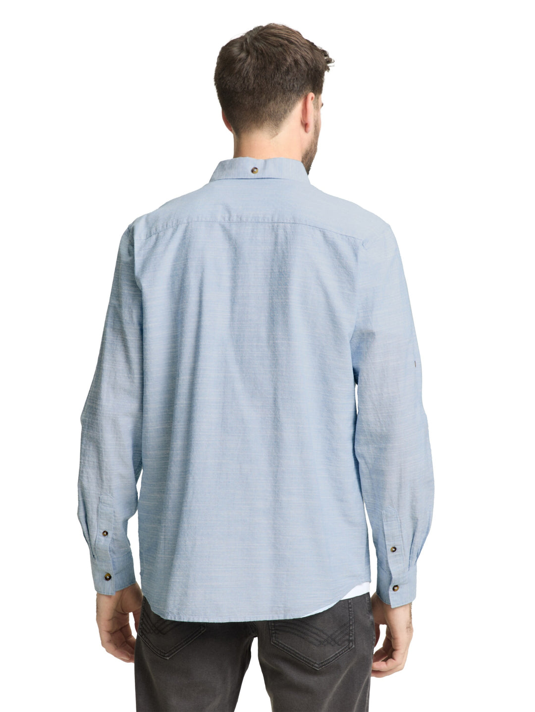 structured shirt, blue petrol structure 39537 Bild 4