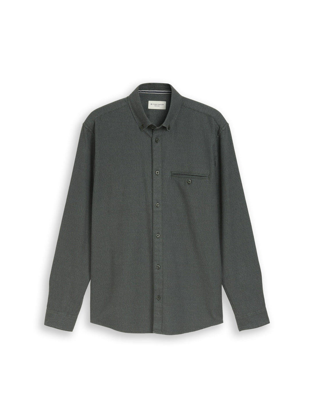 structured shirt, green based structure 40690 Bild 1