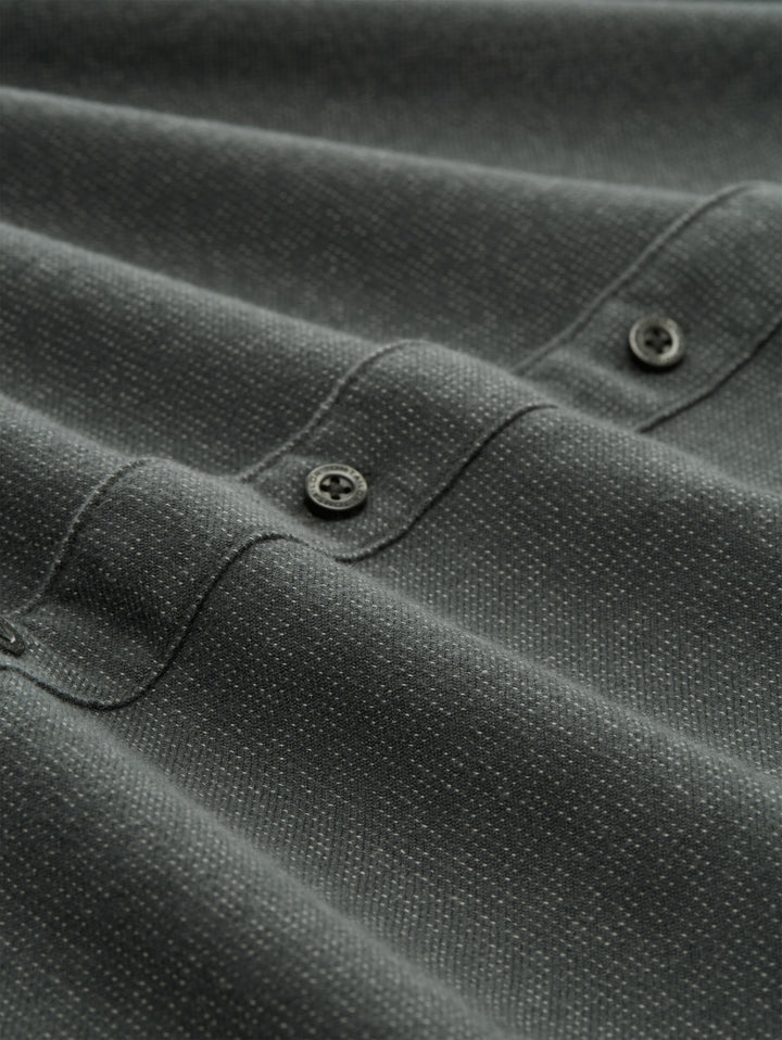 structured shirt, green based structure 40690 Bild 2