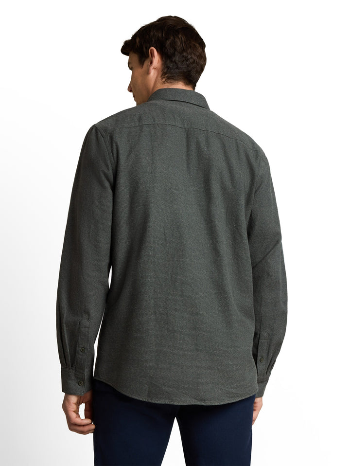 structured shirt, green based structure 40690 Bild 4