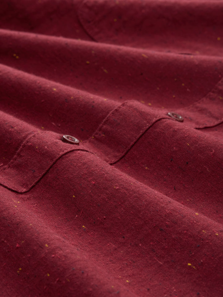 structured shirt, red nep structure 38952 Bild 2