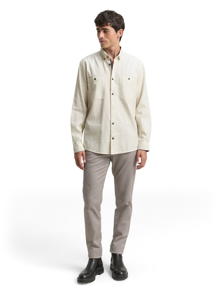 structured shirt, white nep structure 38951 Bild 3