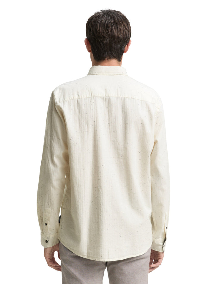structured shirt, white nep structure 38951 Bild 4