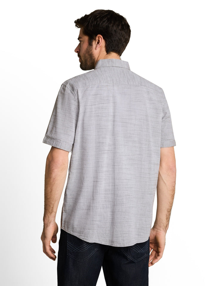 structured slubyarn shirt, leaf green horizontal stripe 40187 Bild 10