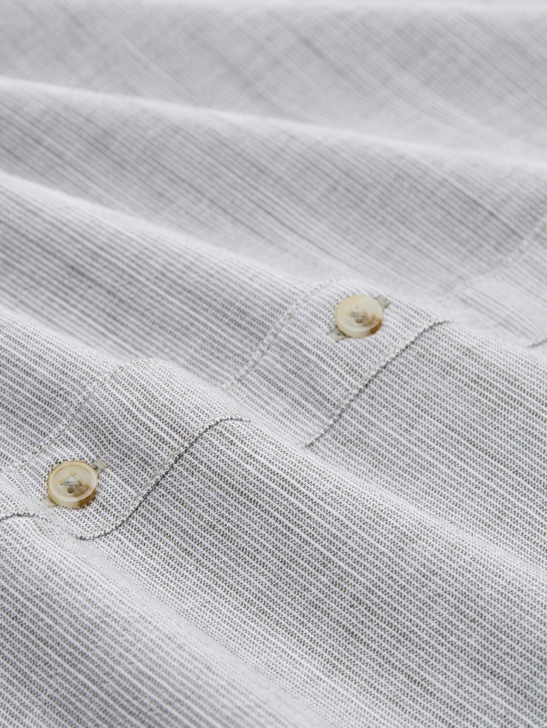 structured slubyarn shirt, leaf green horizontal stripe 40187 Bild 8