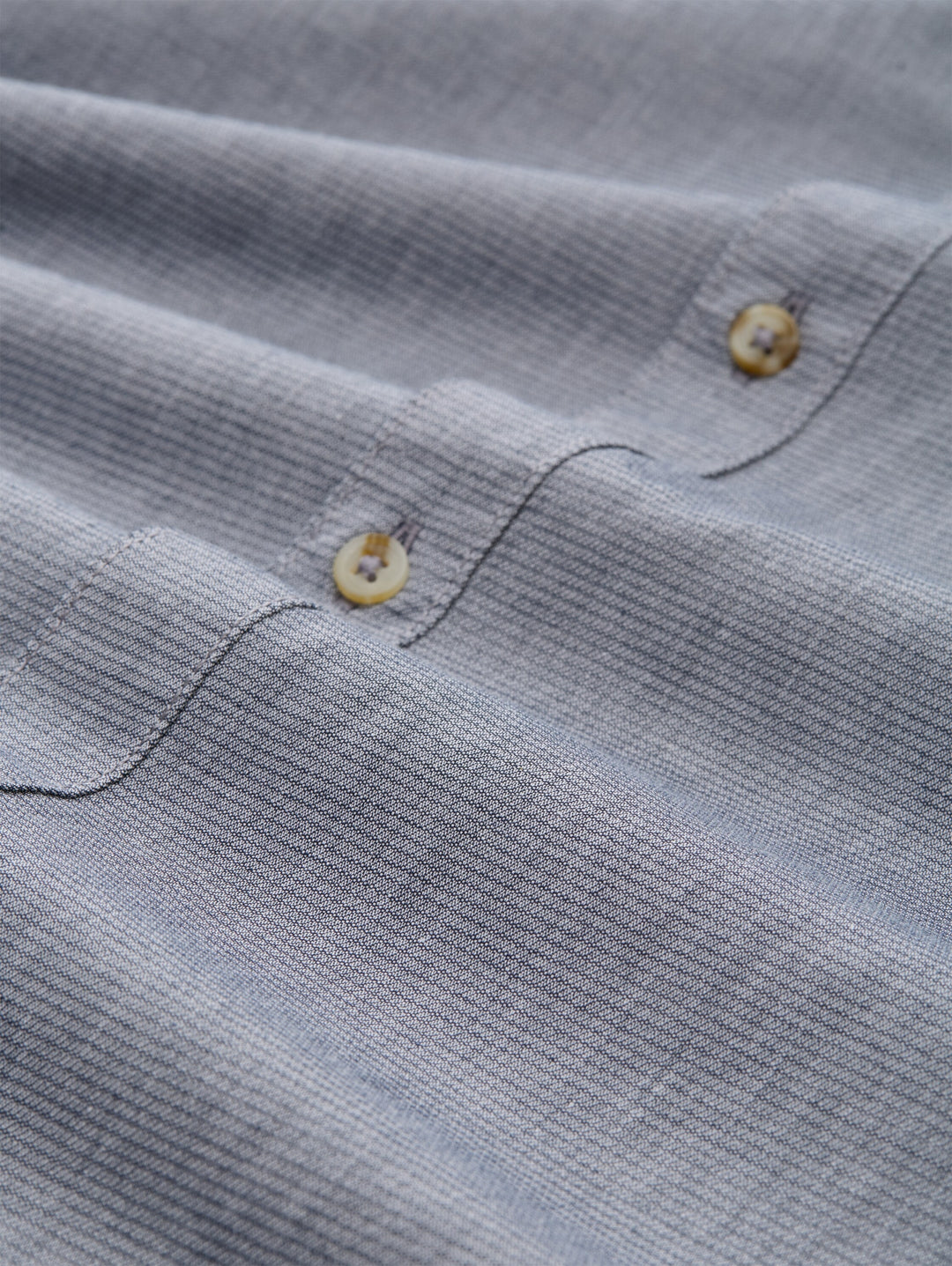 structured slubyarn shirt, navy blue horizontal structure 39672 Bild 2