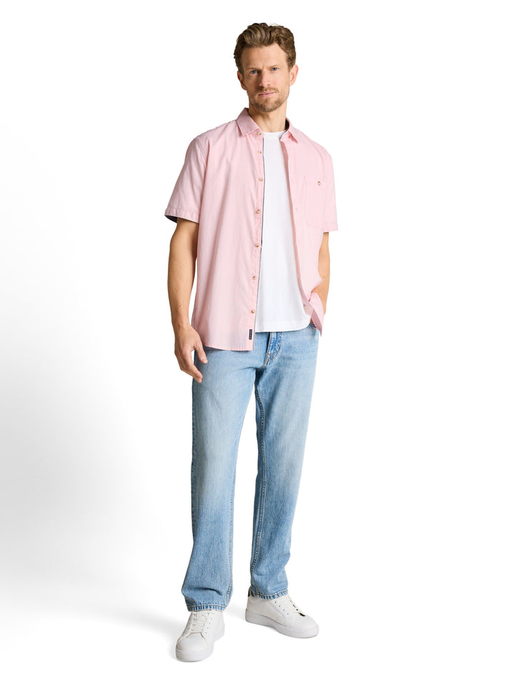 structured slubyarn shirt, pink horizontal structure 39676 Bild 3