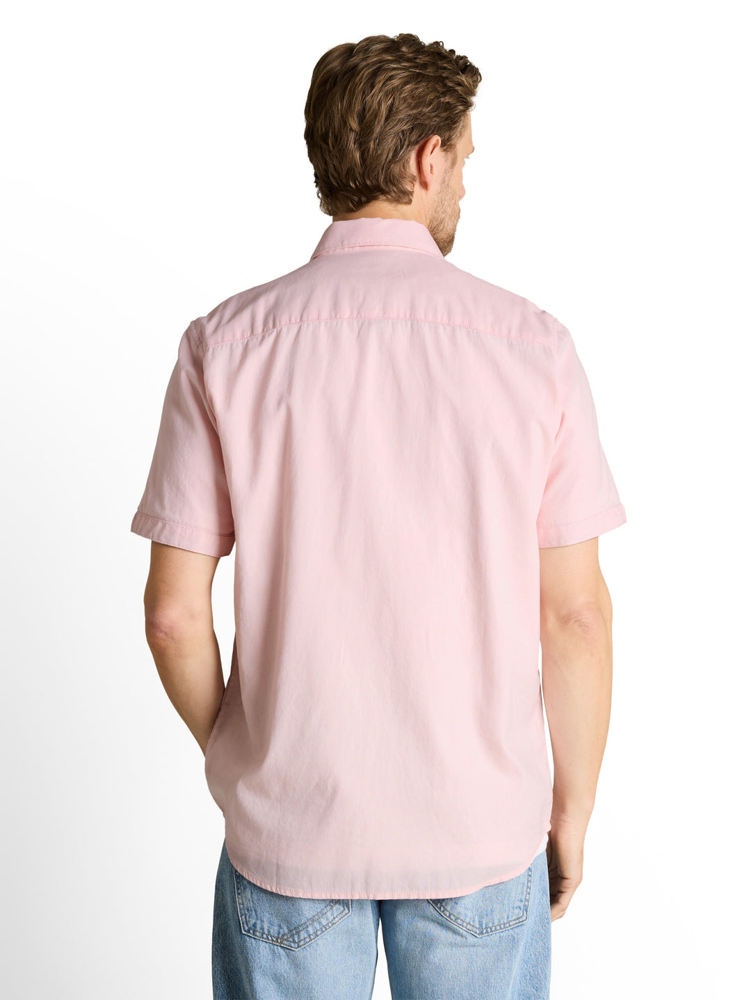structured slubyarn shirt, pink horizontal structure 39676 Bild 4
