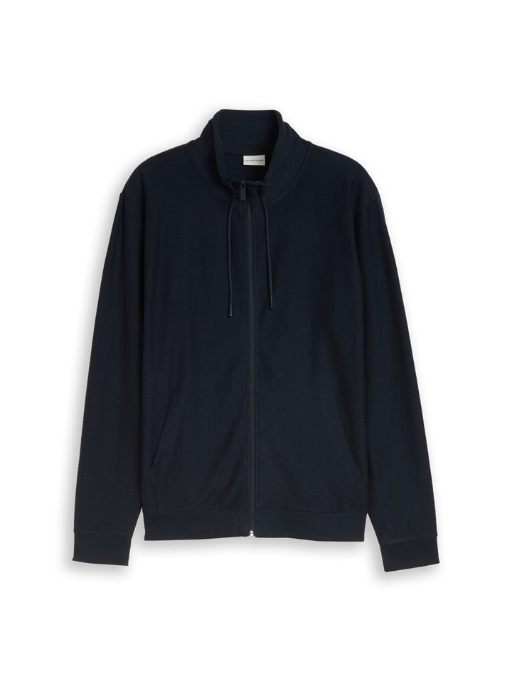 structured stand-up jacket, sky captain blue 10668 Bild 1