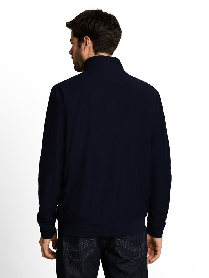 structured stand-up jacket, sky captain blue 10668 Bild 4