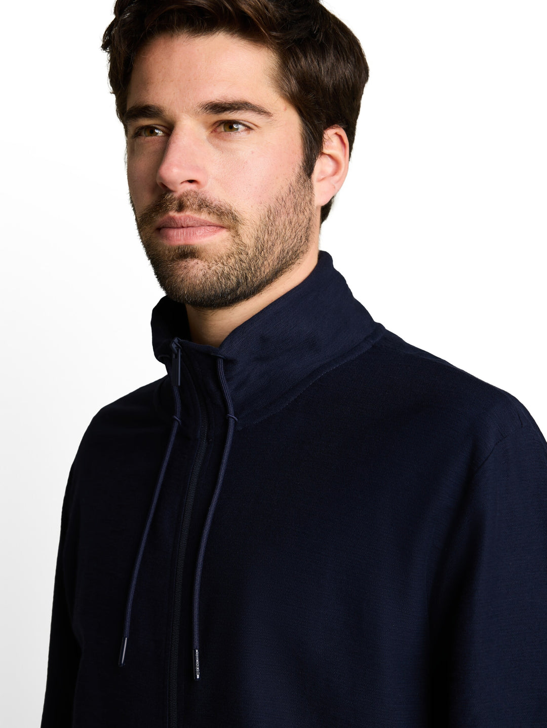 structured stand-up jacket, sky captain blue 10668 Bild 6