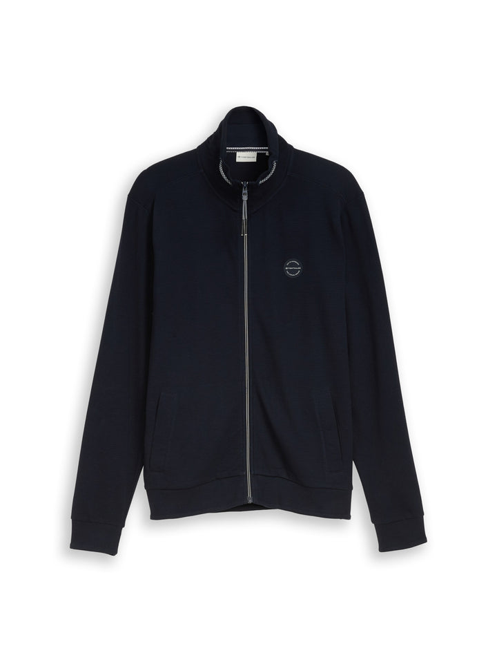 structured stand-up jacket, sky captain blue 10668 Bild 7