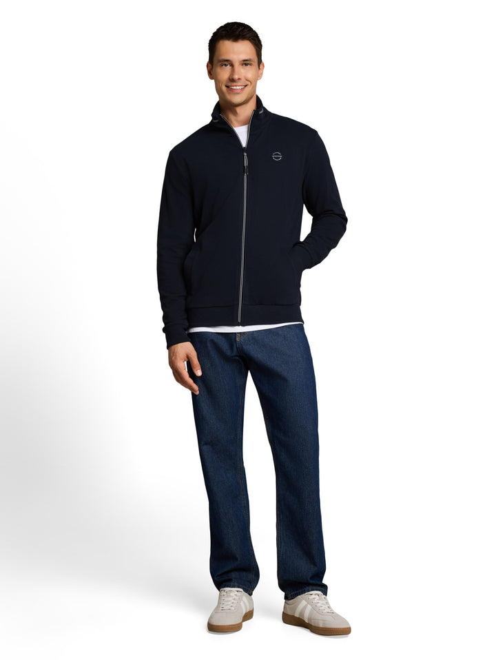 structured stand-up jacket, sky captain blue 10668 Bild 9