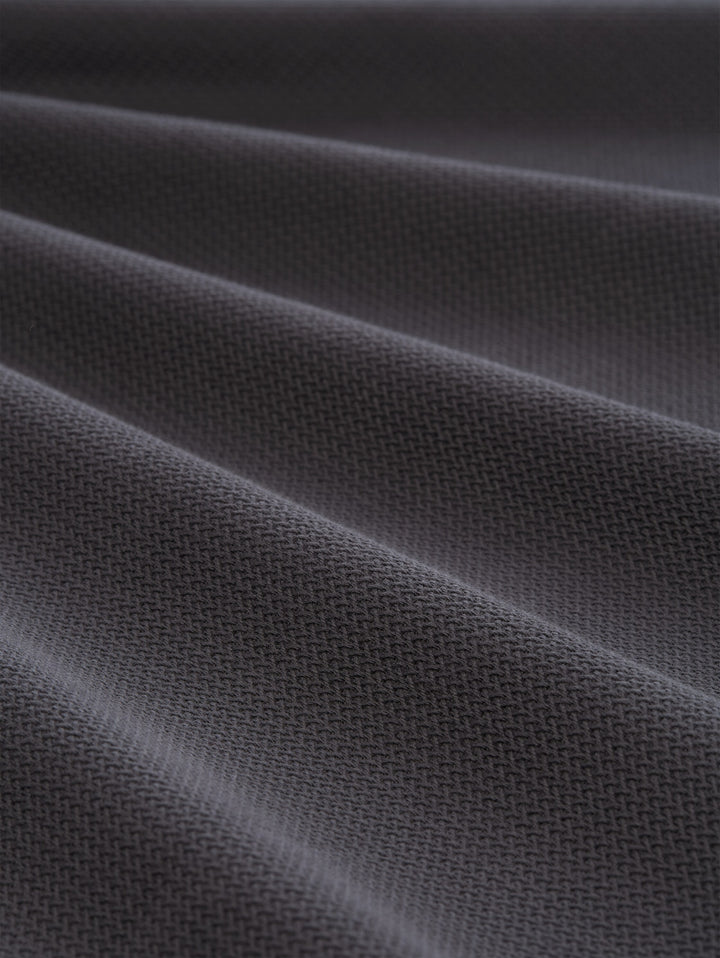 structured stand-up sweat jack, Tarmac Grey 10899 Bild 2